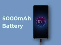 5000 mAh Battery with 20 W TurboPower Charger