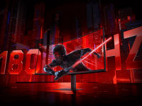 180Hz high refresh rate 1ms fast response* for smooth gaming experiences