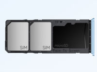 3-Card Slot Up to 2TB external memory