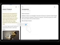 Drag and drop Share across apps