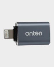 Onten USB-A Female to Lightning Male Adapter | 480Mbps High-Speed Data Transfer | Charging & Data Sync | Compatible with iPhone, iPad and iPod | OTN-LT101