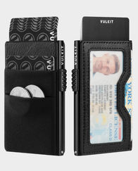 VULKIT VC306 RFID Card Holder Black in Qatar
