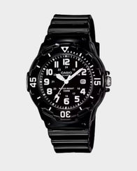 CASIO Ladies Analog Watch | LRW-200H-1BVDF - Black Dial in Qatar