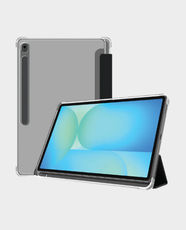 Smartix Ultraguard Bundle For Samsung Tab S10 Fe Plus | Ultra-Clear Tempered Glass | Ultimate Case Protection | Sleek and Stylish Design - Transparent