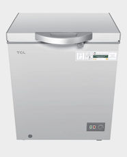 TCL Single Door Chest Freezer | 188L | Mechanical Control | 4.8Kg/12H Freezing Capacity | F188CFSL - Silver