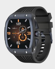 Trands Smartwatch With 1.91″ Full Touch Display | Heart Rate and Blood Pressure Monitor | Multi-Sports and AI Watch Faces | Fitness Tracking | IP67 Water Resistant | TR‑SW90 - Black