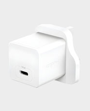 Empower by PanzerGlass Grand Prix Turbo Charger | 30W | USB-C PD 3.1 Fast Charging | GaN Technology | UK Plug | Built-in Overheat Protection - Silver White