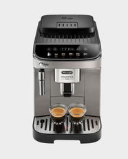 Delonghi Magnifica Evo Automatic Coffee Maker | 1450W Power | 1.8L Water Capacity | 15 Bar Pump Pressure | Fresh Bean Grinding | Touch Control Display | Twin Shot Function | ECAM290.42.TB - Titanium Black