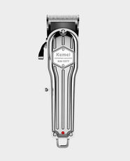 Kemei KM-1977 Professional Rechargeable Hair Clipper and Trimmer | Electric Hair Beard and Body Shaver | Carbon Steel Blade | ABS Body | 8W Power | Over 300 Min Runtime