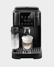 Delonghi Magnifica Start Coffee Machine | 1450W Power | 1.8L Water Tank | Touch Controls | 15 Bar Pump Pressure | Espresso and Cappuccino Functions | Pre-Ground Coffee Support | ECAM220.60.B - Black