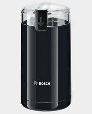 Bosch Coffee Grinder 180W | 1-Speed + Pulse | Up to 75g Beans | Stainless Steel Blade | Operates Only with Lid | Fine Grinding Performance | Viewing Window | MKM6003NGB