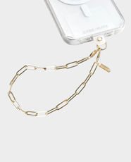Case Mate Gold Link Chain Phone Charm | Elegant Gold Link Design | Fits All Phone Cases | Charge Without Removing Charm - Gold