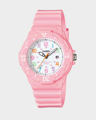CASIO Ladies Analog Watch LRW-200H Pink Strap in Qatar