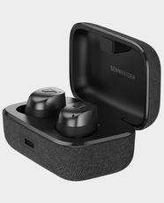 Sennheiser Momentum True Wireless 4 Headset | ANC | Up to 30 Hours Playtime with Charging Case | 7mm Dynamic TrueResponse Diameter | IP54 Rating | Dust and Splash Resistant | Bluetooth 5.4 - Graphite