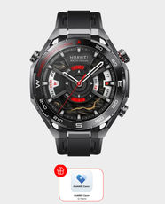 HUAWEI Watch Ultimate 2 With 1.5 Inch AMOLED Display | Up to 4.5 Days Battery Life | 20 ATM Waterproof | Fluoroelastomer Strap - Black