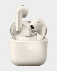 Sennheiser Accentum Open True Wireless Earphone | Up to 24 Hours Playtime with Charging Case | 11mm Dynamic Diameter | IPx4 Rating | Splash Resistant | Bluetooth 5.3 - White