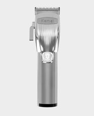 Kemei KM-K32 Professional Hair Clipper | USB Rechargeable | Powerful Motor | Patented Angled Blade | Up to 240 Minutes Run Time | Multiple Combs | Lightweight and Precise Trimming
