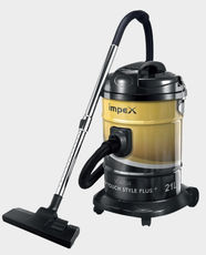 Impex VC 4704 Vacuum Cleaner | 2200W Power | 21L Capacity | Suction and Blower Function | Metal Body | Button Control | Low Noise Operation - Yellow and Black