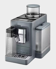 Delonghi Rivelia Automatic Compact Bean to Cup Coffee Machine | 1450W Power | 19 Bar Pressure | 1.4L Water Tank | 3.5 Inch TFT Touch Display | Cold Extraction Tech | LatteCrema Hot and Cool | EXAM440.55.G - Pebble Grey