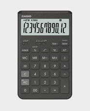 CASIO Comfy Desk Calculator | 12-Digit Extra Large Display | Solar and Battery Powered | Independent and Grand Total Memory | Tax and Time Calculation | Profit Margin Percent Key | JT-200T-GY-W-DP - Grey