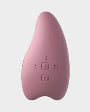 Momcozy Lactation Massager for Engorged Breasts and Clogged Ducts | Soft Silicone Material | 3 Modes | 6 Intensity Levels | USB Charging | Skin-Safe Heat Control | Ideal for Nursing and Pumping Mothers - Pink