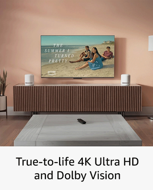 Amazon Fire TV Stick 4K 2nd Gen with New Alexa Voice Remote (Black)