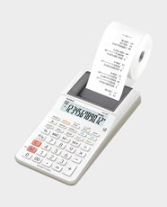 CASIO Printing Calculator | 12-Digit Large LCD Display | 2.0 Line per Second Printing | 150-Step Check & Correct | Currency Exchange and Profit Margin Calculations | HR-8RC-WE-DC - White