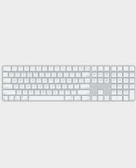 Apple Magic Keyboard with Touch ID and Numeric Keypad with Silicon - English Arabic in Qatar