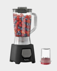 Moulinex Blendeo 2 Blender | 450W Power | 1.5L Capacity | 2 Speeds | 4 Durable Zelkrom Blades | Air Cooling System | LM2B2828 - Black