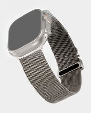 Blupebble Luxora Milanese Strap for Apple Watch 42/44/45/49mm | Stainless Steel Material | BP-LUXORA-TI - Titanium