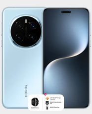 Honor Magic 7 Pro 5G 12GB 512GB (Honor Watch 4 Pro + Six Month 360^ Damage Protection + Honor Choice Earbuds Clip + Honor Phone Case) - Breeze Blue