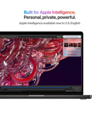 Apple MacBook Pro | M4 Chip | 24GB RAM 1TB SSD | 10-Core CPU 10-Core GPU | 14" Retina | English/Arabic Keyboard | macOS | MCX14AB  - Silver