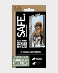 Screen Protector for  Galaxy S25 Ultra | Ultra Wide Fit | PanzerGlass in Qatar