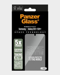 PanzerGlass Ceramic Screen Protector for Galaxy S25 Plus in Qatar