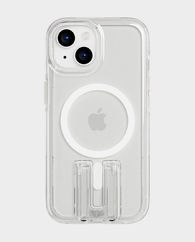 Tech21 iPhone 15 Evocrystal Kick MagSafe Case (White)