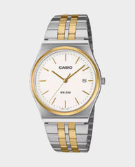 CASIO Men’s Analog Watch | MTP-B145SG-7AVDF - White Dial in Qatar