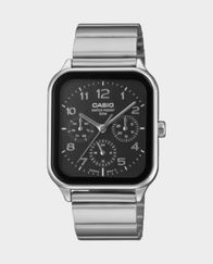 CASIO Men’s Analog Watch Stainless Steel MTP-M306D-1AVDF - Black Dial in Qatar