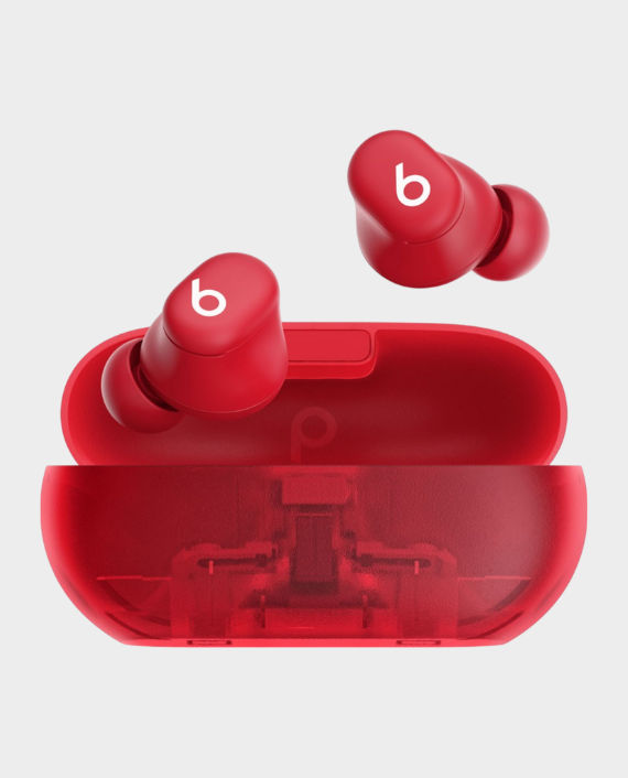 Beats Solo Buds True Wireless Earbuds MUW03 - Transparent Red