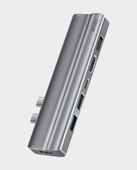 8-IN-1 USB-C Hub WiWU T9 (USB, HDMI, Type-C, SD) in Qatar