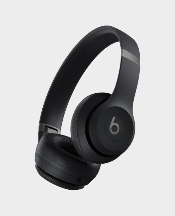 Beats Solo 4 On-Ear Wireless Headphones | Bluetooth 5.3 | 50 Hours of Listening | MUW23 - Matte Black