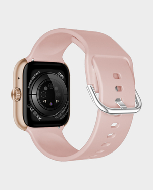 Swiss Military Alps 4 Smartwatch Rose gold with Pink Silicon Strap +  Swiss Military Victor 3 ENC True Wireless Earbuds  - Black