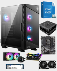 Gaming PC Intel Core i5-14600KF | RTX 4070 12GB OC | 32GB DDR5 RAM | 1TB SSD | 850W PSU in Qatar