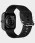Swiss Military Alps 4 Smartwatch Black with Black Silicon Strap + Swiss Military Victor 3 ENC True Wireless Earbuds - Black