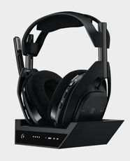 Logitech ASTRO A50 X Lightspeed Wireless Gaming Headset + Base Station (Black) in Qatar