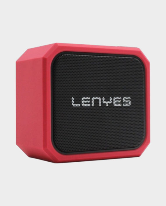 LENYES S105 Wireless Bluetooth Speaker | 12W | Up to 20 Hours | IPX7 Waterproof | Bluetooth 4.2 - Red