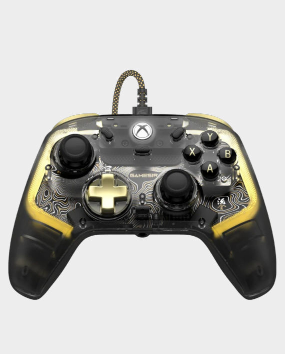 GameSir Kaleid Xbox Wired Controller | For Xbox Series X/S, Xbox One X/S, Steam and Windows 10/11 | Hall Effect Sticks & Triggers | 3.5mm Headphone Jack | Back Buttons | Immersive Haptic Sensation  - Flux