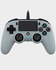 PS4 / PC Nacon Wired Compact Controller (Grey) in Qatar