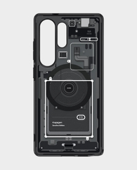 Spigen Ultra Hybrid MagFit Zero One Case for Samsung Galaxy S25 Ultra (Black) in Qatar