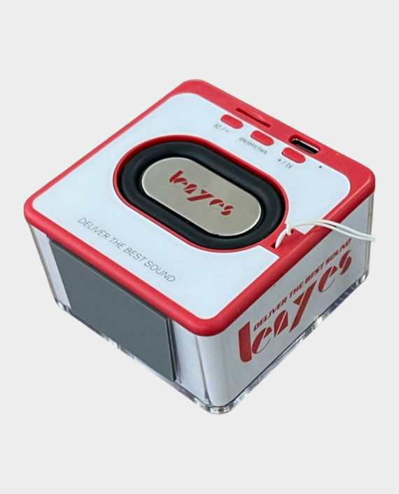 LENYES S222 Mini Portable Wireless Speaker | 5W | Bluetooth 5.0 | AUX | TF Card - Red