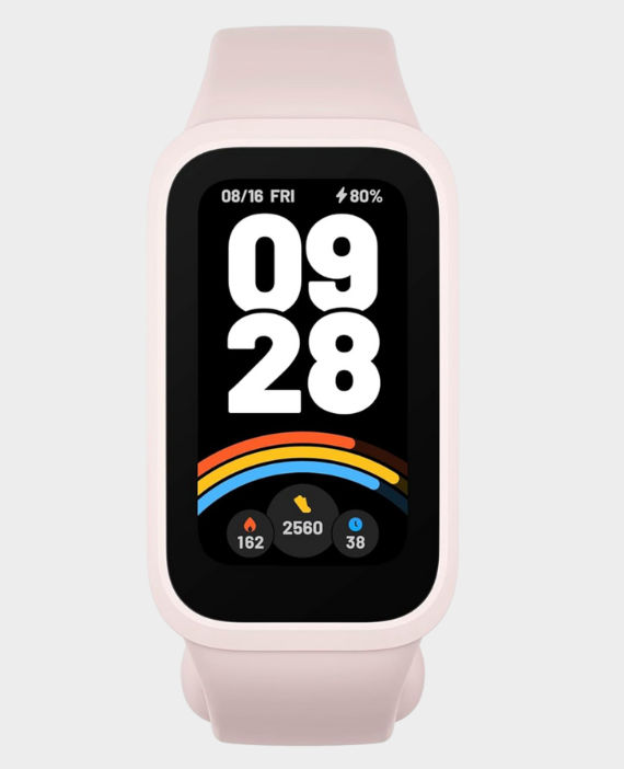 Xiaomi Smart Band 9 Active | 1.47-Inch TFT Display | 60Hz High Refresh Rate | 300mAh Battery | Up to 18 Days of Battery Life | Supports 50 Sports Modes | BHR9917GL - Pink